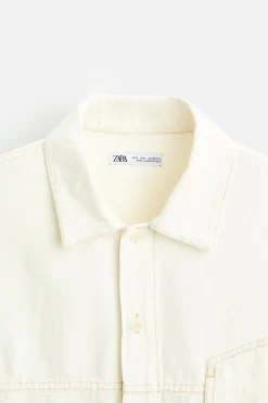 Best CAMISA PESPUNTES CONTRASTE Hombre Camisas