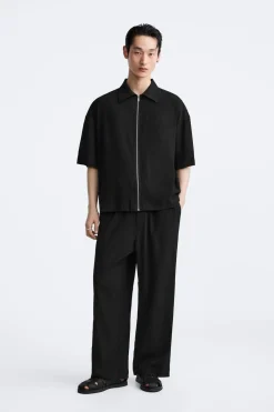 Discount CAMISA PLISADA CREMALLERA Hombre Camisas