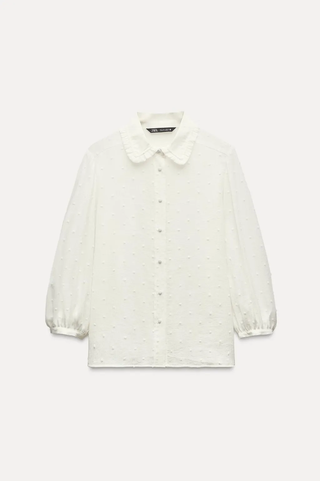 New CAMISA PLUMETI CUELLO BOBO Mujer Camisas / Blusas