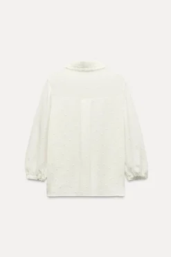 New CAMISA PLUMETI CUELLO BOBO Mujer Camisas / Blusas