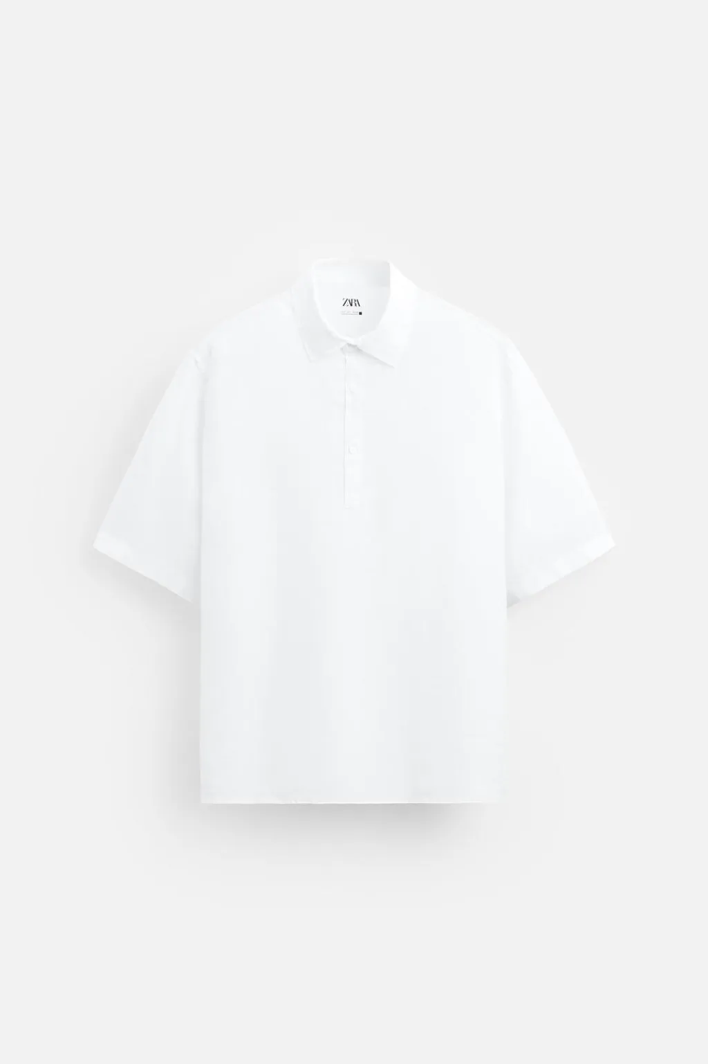 New CAMISA POLO 100% LINO Hombre Camisas