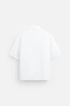 New CAMISA POLO 100% LINO Hombre Camisas