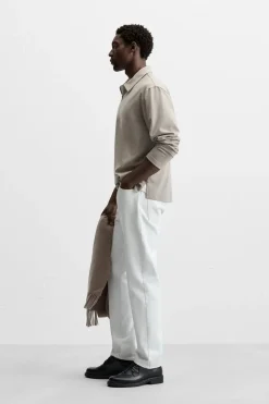 Discount CAMISA POLO CON VISCOSA Hombre Polos