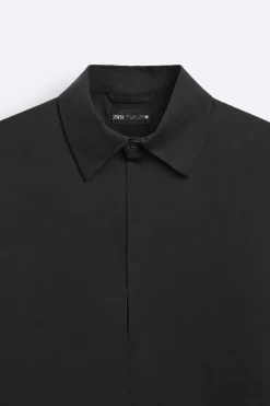 Fashion CAMISA POLO SATINADA Hombre Camisas