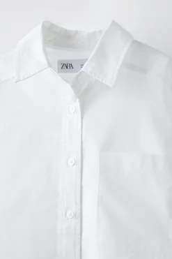 Niños ZARA 6 - 14 Años·Blusas / Camisas|6 - 14 Años·Edited / Personalizable<CAMISA POPELÍN