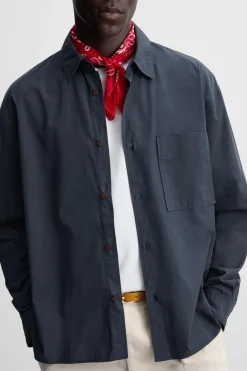 New CAMISA POPELÍN ALGODÓN Hombre Camisas