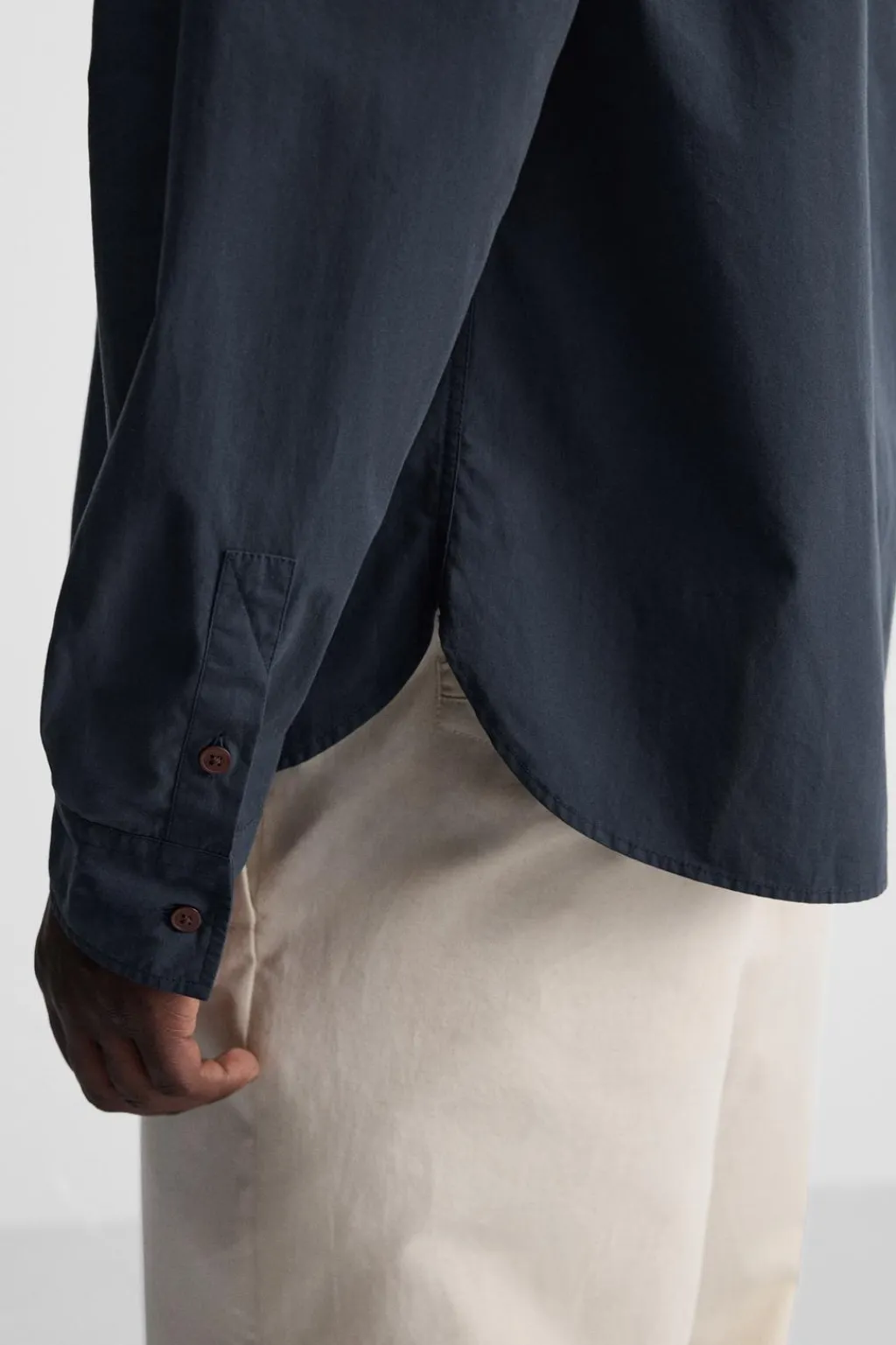 New CAMISA POPELÍN ALGODÓN Hombre Camisas