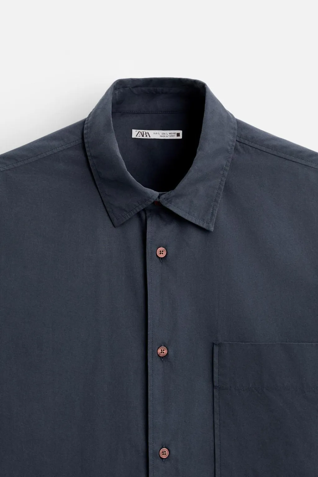 New CAMISA POPELÍN ALGODÓN Hombre Camisas