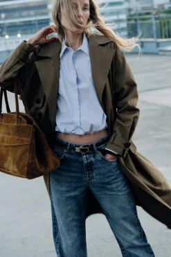 Best CAMISA POPELÍN BAJO ELÁSTICO Mujer Camisas / Blusas