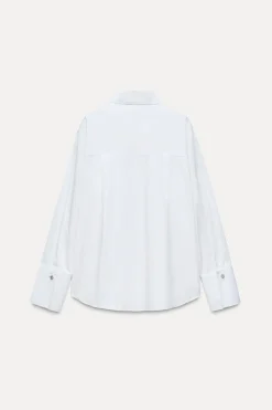 Sale CAMISA POPELÍN BRILLOS Mujer Camisas / Blusas