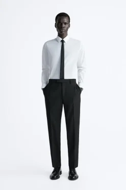 Clearance CAMISA POPELÍN ELÁSTICO Hombre Camisas