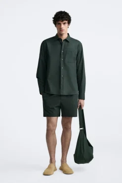 Fashion CAMISA POPELÍN LAVADO Hombre Camisas