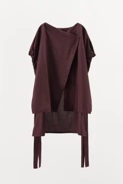 New CAMISA POPELÍN LAZOS Mujer Camisas / Blusas