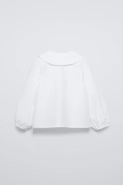 Niños ZARA 1½ - 6 Años·Camisas<CAMISA POPELÍN LAZOS