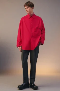 Clearance CAMISA POPELÍN LIMITED EDITION Hombre Camisas