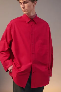 Clearance CAMISA POPELÍN LIMITED EDITION Hombre Camisas