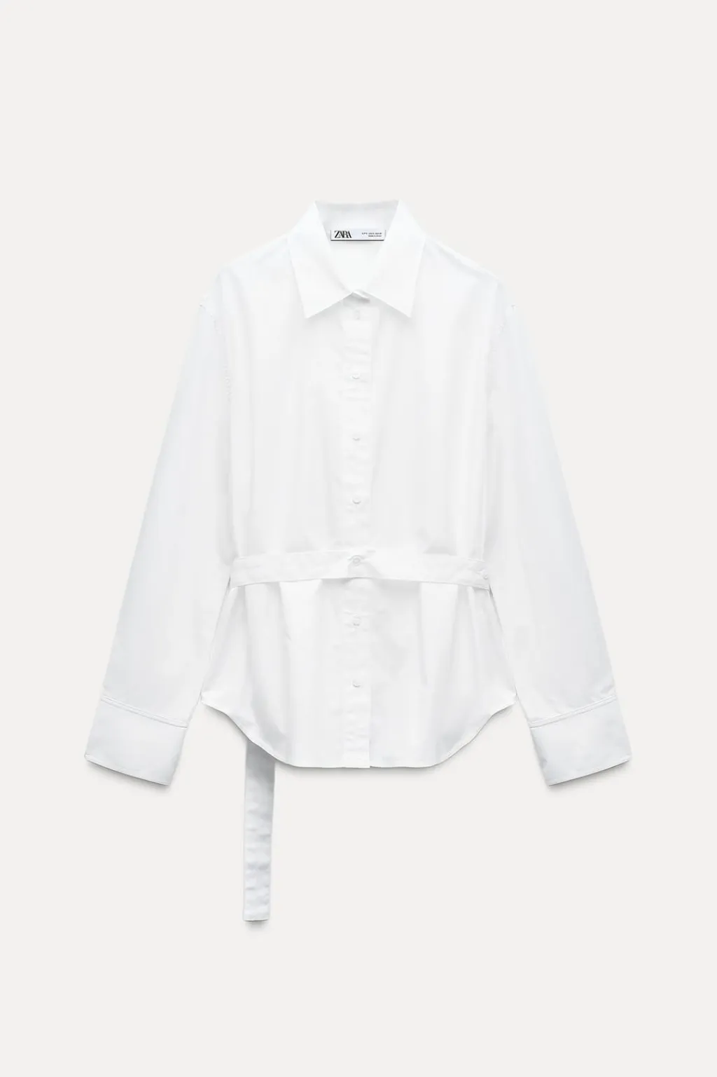 Hot CAMISA POPELÍN MULTIPOSICIÓN ZW COLLECTION Mujer Camisas / Blusas