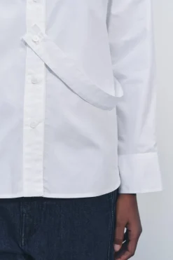 Hot CAMISA POPELÍN MULTIPOSICIÓN ZW COLLECTION Mujer Camisas / Blusas