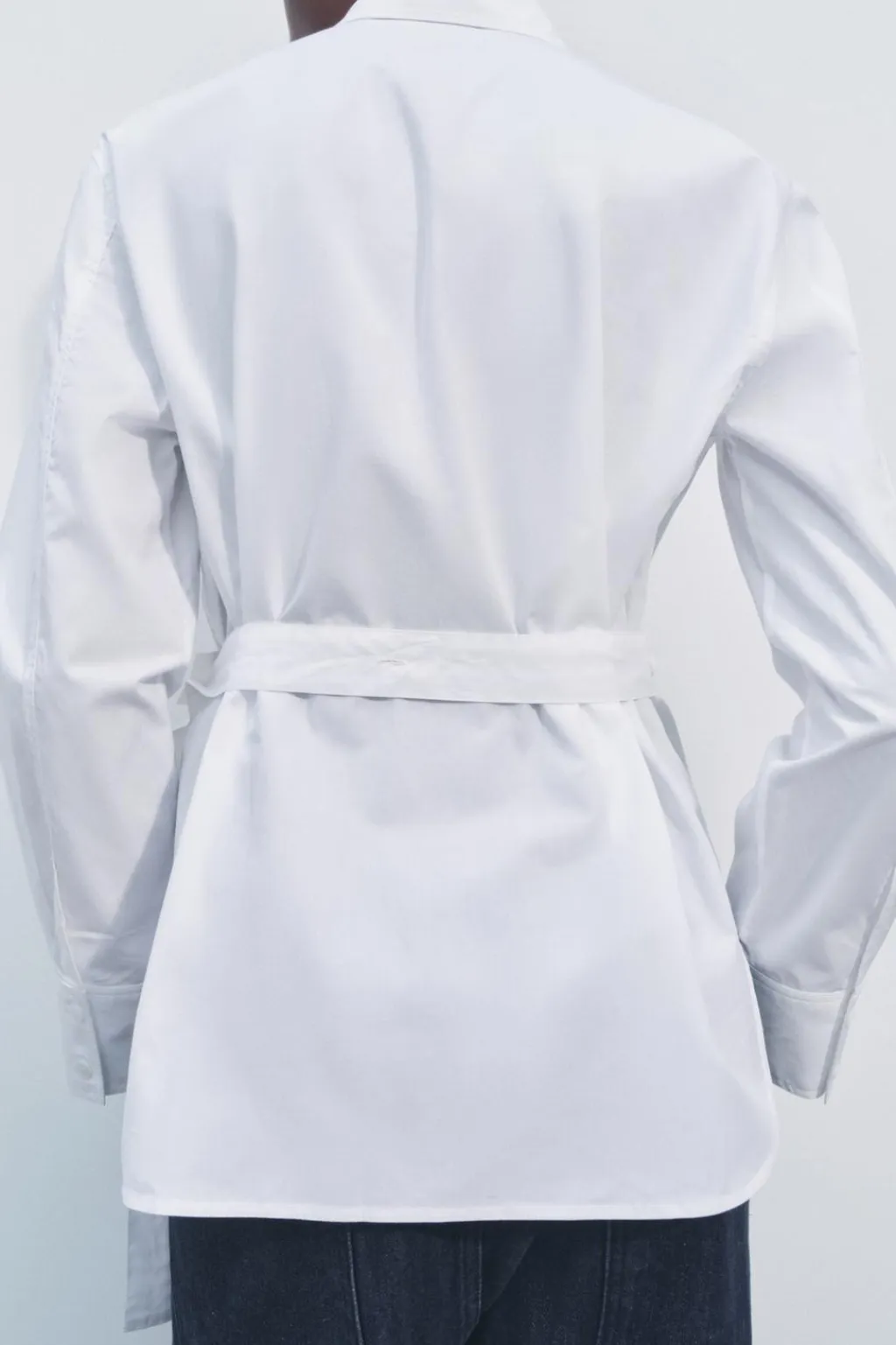 Hot CAMISA POPELÍN MULTIPOSICIÓN ZW COLLECTION Mujer Camisas / Blusas