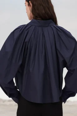 Hot CAMISA POPELÍN PLIEGUES LIMITED EDITION Mujer Camisas / Blusas