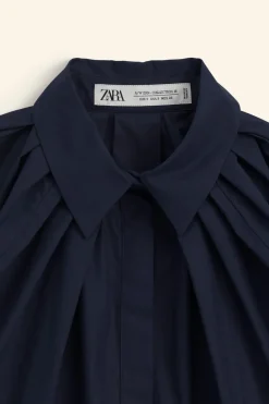 Hot CAMISA POPELÍN PLIEGUES LIMITED EDITION Mujer Camisas / Blusas