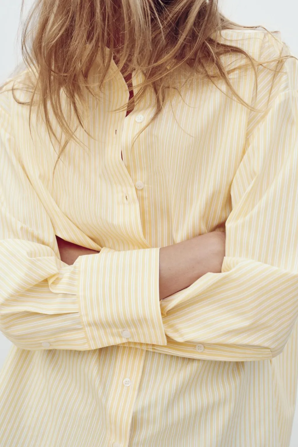 Hot CAMISA POPELÍN RAYAS Mujer Camisas / Blusas