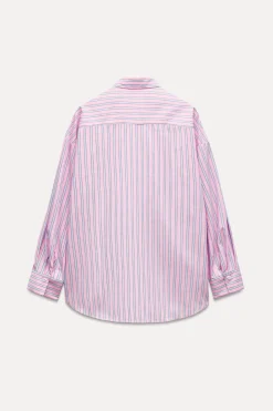 Hot CAMISA POPELÍN RAYAS Mujer Camisas / Blusas