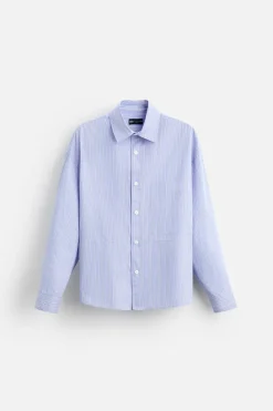 New CAMISA POPELÍN RAYAS Hombre Camisas