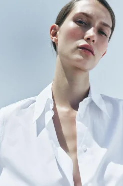 Hot CAMISA POPELÍN ZW COLLECTION Mujer Camisas / Blusas