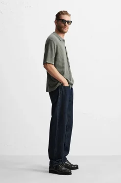 New CAMISA PUNTO CANALÉ Hombre Camisas