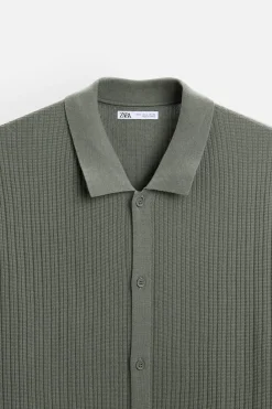 New CAMISA PUNTO CANALÉ Hombre Camisas