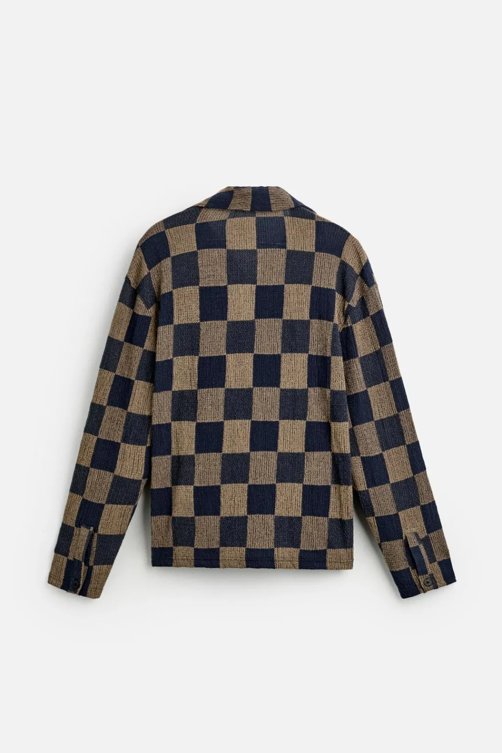 New CAMISA PUNTO CUADROS Hombre Camisas