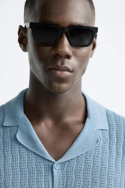 Outlet CAMISA PUNTO ESTRUCTURA Hombre Jerséis / Chaquetas