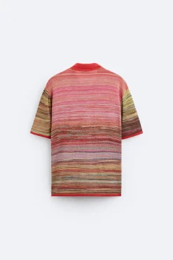 Outlet CAMISA PUNTO VISCOSA - SEDA Hombre Jerséis / Chaquetas|Camisas