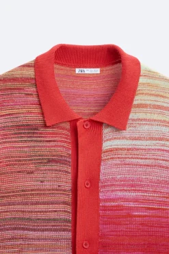 Outlet CAMISA PUNTO VISCOSA - SEDA Hombre Jerséis / Chaquetas|Camisas