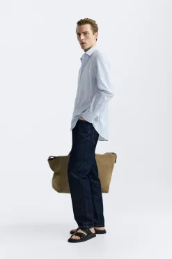 Hot CAMISA RAYAS Hombre Camisas