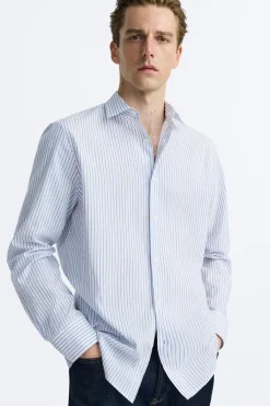 Hot CAMISA RAYAS Hombre Camisas