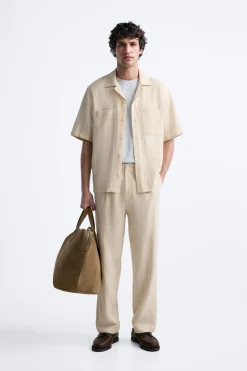 Fashion CAMISA RAYAS Hombre Camisas