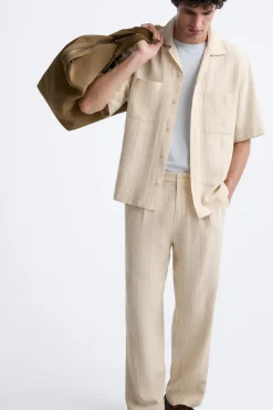 Fashion CAMISA RAYAS Hombre Camisas