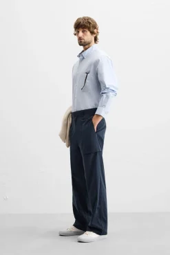 Fashion CAMISA RAYAS Hombre Camisas