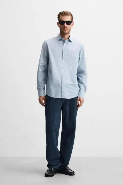 Clearance CAMISA RAYAS Hombre Camisas