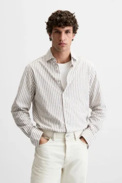 Fashion CAMISA RAYAS Hombre Camisas