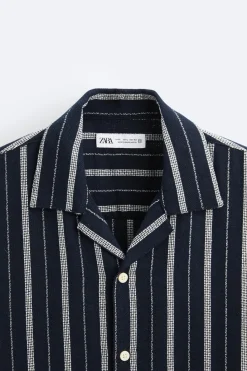 Hot CAMISA RAYAS Hombre Camisas