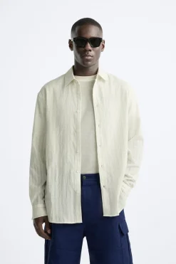 Fashion CAMISA RAYAS Hombre Camisas