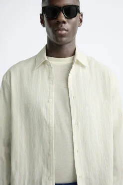 Fashion CAMISA RAYAS Hombre Camisas