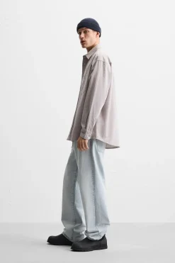 Hot CAMISA RAYAS Hombre Camisas