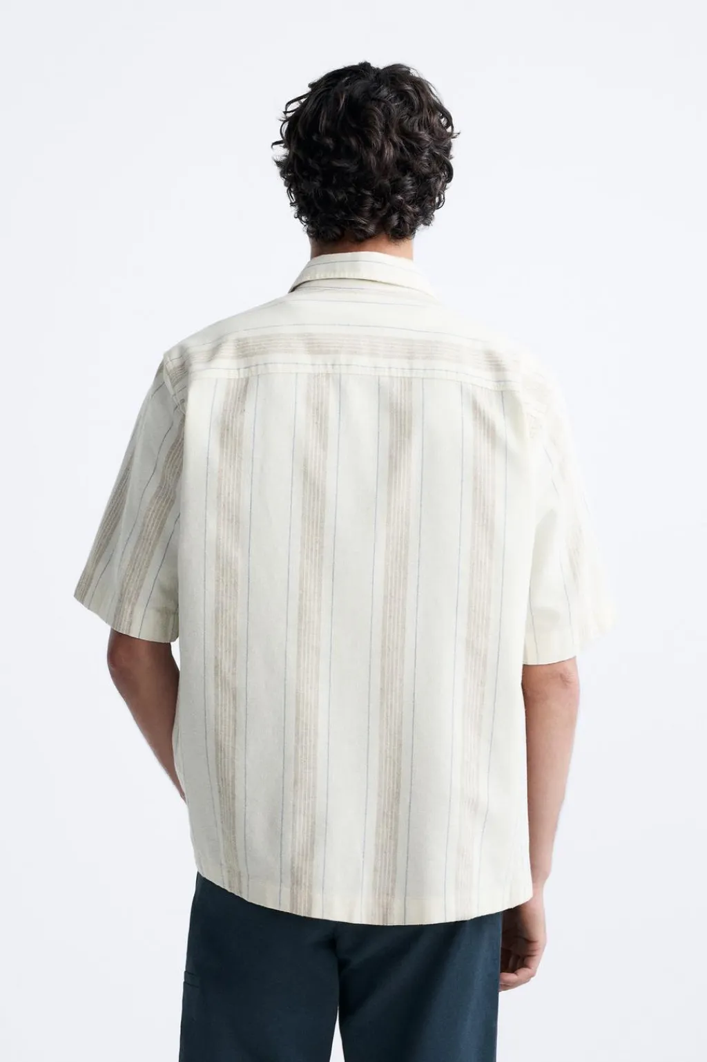 Online CAMISA RAYAS BOLSILLO Hombre Camisas