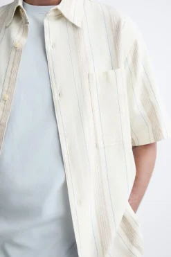 Online CAMISA RAYAS BOLSILLO Hombre Camisas