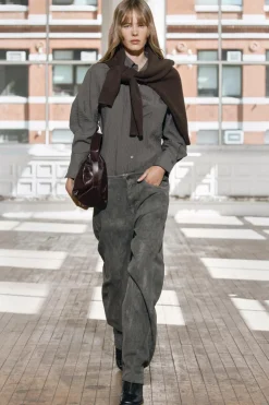 Clearance CAMISA RAYAS BOLSILLO ZW COLLECTION Mujer Camisas / Blusas