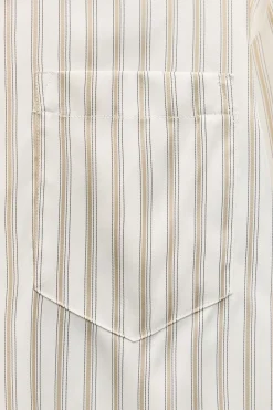 Discount CAMISA RAYAS BOLSILLO ZW COLLECTION Mujer Camisas / Blusas